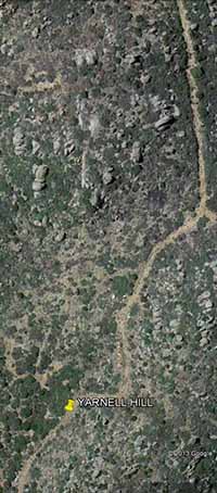 Yarnell Hill - Google Earth Image